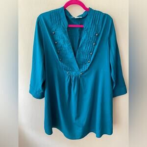Motherhood Maternity Teal Green Size XL